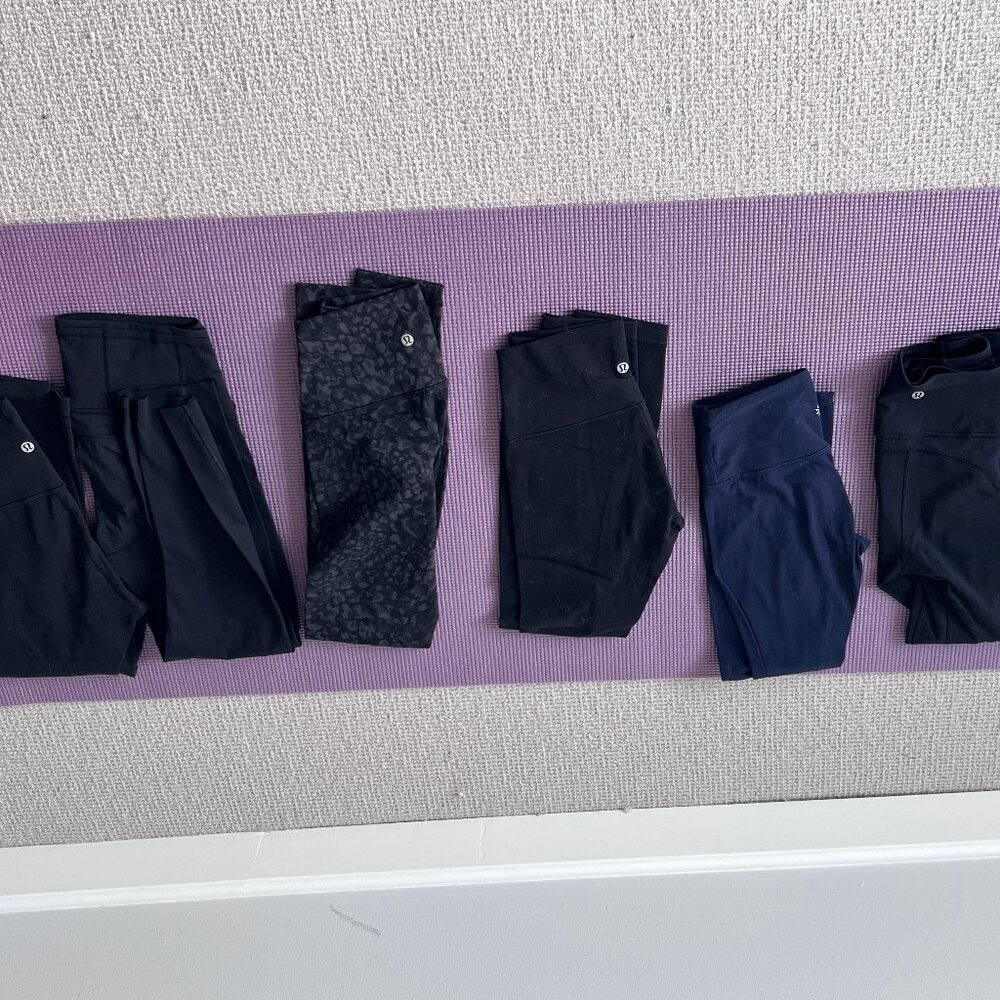 Lululemon & Athleta Legging Bundle (6) – Never Worn – Sizes XXS–S